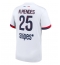Maillot de football Réplique Paris Saint-Germain Nuno Mendes #25 Extérieur 2025-26 Manche Courte