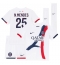 Maillot de football Réplique Paris Saint-Germain Nuno Mendes #25 Extérieur Enfant 2025-26 Manche Courte (+ Pantalon court)