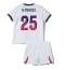 Maillot de football Réplique Paris Saint-Germain Nuno Mendes #25 Extérieur Enfant 2026-27 Manche Courte (+ Pantalon court)