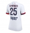 Maillot de football Réplique Paris Saint-Germain Nuno Mendes #25 Extérieur Femme 2025-26 Manche Courte