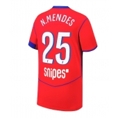 Maillot de football Réplique Paris Saint-Germain Nuno Mendes #25 Troisième 2025-26 Manche Courte