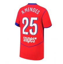 Maillot de football Réplique Paris Saint-Germain Nuno Mendes #25 Troisième 2025-26 Manche Courte