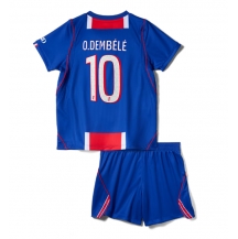 Maillot de football Réplique Paris Saint-Germain Ousmane Dembele #10 Domicile Enfant 2026-27 Manche Courte (+ Pantalon court)
