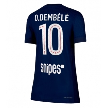 Maillot de football Réplique Paris Saint-Germain Ousmane Dembele #10 Domicile Femme 2025-26 Manche Courte
