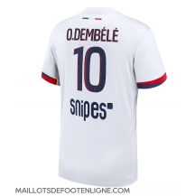 Maillot de football Réplique Paris Saint-Germain Ousmane Dembele #10 Extérieur 2025-26 Manche Courte