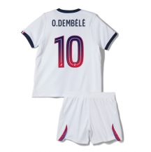 Maillot de football Réplique Paris Saint-Germain Ousmane Dembele #10 Extérieur Enfant 2026-27 Manche Courte (+ Pantalon court)