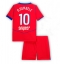 Maillot de football Réplique Paris Saint-Germain Ousmane Dembele #10 Troisième Enfant 2025-26 Manche Courte (+ Pantalon court)