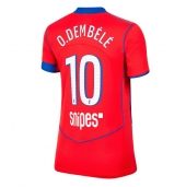 Maillot de football Réplique Paris Saint-Germain Ousmane Dembele #10 Troisième Femme 2025-26 Manche Courte