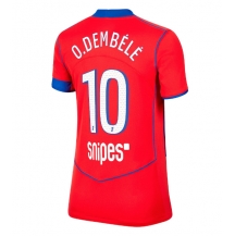 Maillot de football Réplique Paris Saint-Germain Ousmane Dembele #10 Troisième Femme 2025-26 Manche Courte