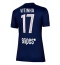 Maillot de football Réplique Paris Saint-Germain Vitinha #17 Domicile Femme 2025-26 Manche Courte