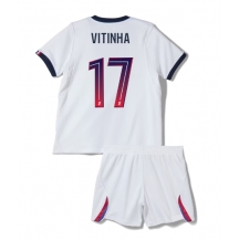 Maillot de football Réplique Paris Saint-Germain Vitinha #17 Extérieur Enfant 2026-27 Manche Courte (+ Pantalon court)