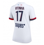 Maillot de football Réplique Paris Saint-Germain Vitinha #17 Extérieur Femme 2025-26 Manche Courte