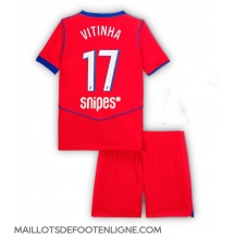 Maillot de football Réplique Paris Saint-Germain Vitinha #17 Troisième Enfant 2025-26 Manche Courte (+ Pantalon court)