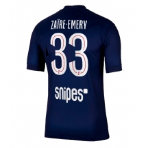 Maillot de football Réplique Paris Saint-Germain Warren Zaire-Emery #33 Domicile 2025-26 Manche Courte