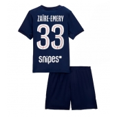 Maillot de football Réplique Paris Saint-Germain Warren Zaire-Emery #33 Domicile Enfant 2025-26 Manche Courte (+ Pantalon court)