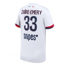 Maillot de football Réplique Paris Saint-Germain Warren Zaire-Emery #33 Extérieur 2025-26 Manche Courte