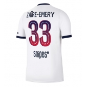 Maillot de football Réplique Paris Saint-Germain Warren Zaire-Emery #33 Extérieur 2026-27 Manche Courte