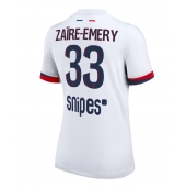 Maillot de football Réplique Paris Saint-Germain Warren Zaire-Emery #33 Extérieur Femme 2025-26 Manche Courte