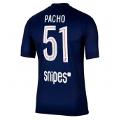 Maillot de football Réplique Paris Saint-Germain Willian Pacho #51 Domicile 2025-26 Manche Courte