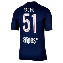 Maillot de football Réplique Paris Saint-Germain Willian Pacho #51 Domicile 2025-26 Manche Courte