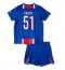 Maillot de football Réplique Paris Saint-Germain Willian Pacho #51 Domicile Enfant 2026-27 Manche Courte (+ Pantalon court)