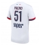 Maillot de football Réplique Paris Saint-Germain Willian Pacho #51 Extérieur 2025-26 Manche Courte