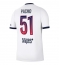 Maillot de football Réplique Paris Saint-Germain Willian Pacho #51 Extérieur 2026-27 Manche Courte