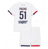 Maillot de football Réplique Paris Saint-Germain Willian Pacho #51 Extérieur Enfant 2025-26 Manche Courte (+ Pantalon court)