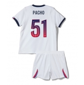 Maillot de football Réplique Paris Saint-Germain Willian Pacho #51 Extérieur Enfant 2026-27 Manche Courte (+ Pantalon court)