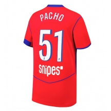 Maillot de football Réplique Paris Saint-Germain Willian Pacho #51 Troisième 2025-26 Manche Courte