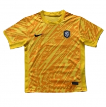 Maillot de football Réplique Pays-Bas Gardien de but Extérieur Europe 2024 Manche Courte