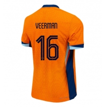 Maillot de football Réplique Pays-Bas Joey Veerman #16 Domicile Europe 2024 Manche Courte