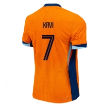 Maillot de football Réplique Pays-Bas Xavi Simons #7 Domicile Europe 2024 Manche Courte
