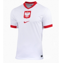 Maillot de football Réplique Pologne Domicile Femme Europe 2024 Manche Courte