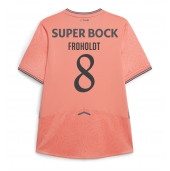 Maillot de football Réplique Porto Victor Froholdt #8 Extérieur 2025-26 Manche Courte