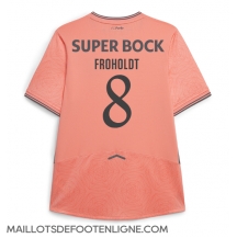 Maillot de football Réplique Porto Victor Froholdt #8 Extérieur 2025-26 Manche Courte