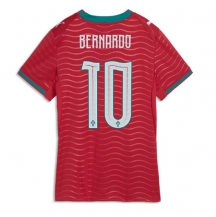 Maillot de football Réplique Portugal Bernardo Silva #10 Domicile Femme Mondial 2026 Manche Courte