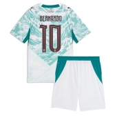 Maillot de football Réplique Portugal Bernardo Silva #10 Extérieur Enfant Mondial 2026 Manche Courte (+ Pantalon court)