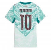 Maillot de football Réplique Portugal Bernardo Silva #10 Extérieur Femme Mondial 2026 Manche Courte