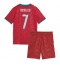 Maillot de football Réplique Portugal Cristiano Ronaldo #7 Domicile Enfant Mondial 2026 Manche Courte (+ Pantalon court)