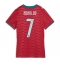Maillot de football Réplique Portugal Cristiano Ronaldo #7 Domicile Femme Mondial 2026 Manche Courte
