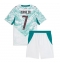 Maillot de football Réplique Portugal Cristiano Ronaldo #7 Extérieur Enfant Mondial 2026 Manche Courte (+ Pantalon court)