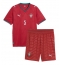Maillot de football Réplique Portugal Diogo Dalot #5 Domicile Enfant Mondial 2026 Manche Courte (+ Pantalon court)