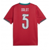 Maillot de football Réplique Portugal Diogo Dalot #5 Domicile Mondial 2026 Manche Courte