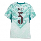 Maillot de football Réplique Portugal Diogo Dalot #5 Extérieur Femme Mondial 2026 Manche Courte