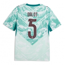 Maillot de football Réplique Portugal Diogo Dalot #5 Extérieur Mondial 2026 Manche Courte