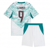 Maillot de football Réplique Portugal Goncalo Ramos #9 Extérieur Enfant Mondial 2026 Manche Courte (+ Pantalon court)