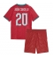 Maillot de football Réplique Portugal Joao Cancelo #20 Domicile Enfant Mondial 2026 Manche Courte (+ Pantalon court)