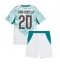 Maillot de football Réplique Portugal Joao Cancelo #20 Extérieur Enfant Mondial 2026 Manche Courte (+ Pantalon court)