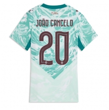 Maillot de football Réplique Portugal Joao Cancelo #20 Extérieur Femme Mondial 2026 Manche Courte